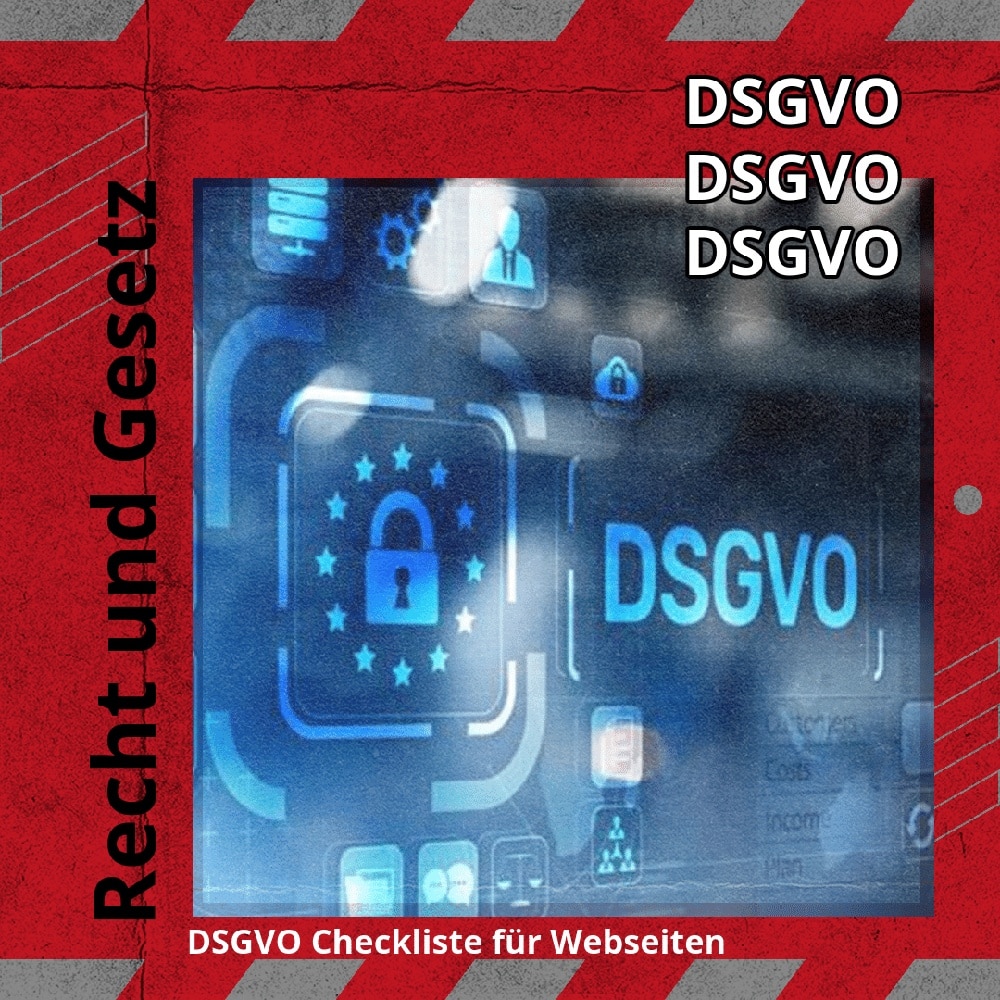 DSGVO Checkliste für Webseiten