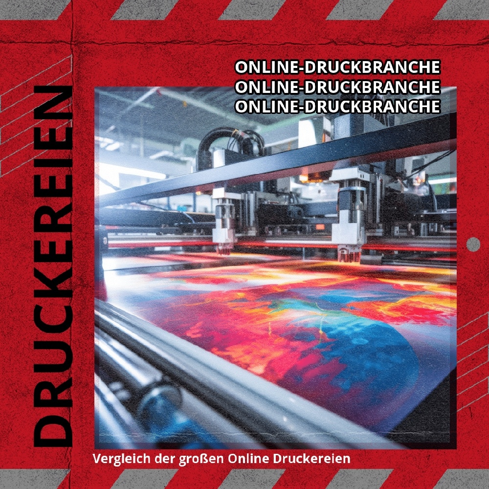 Vergleich der großen Online Druckereien